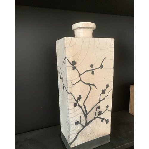 Vase raku de 40 cm de haut